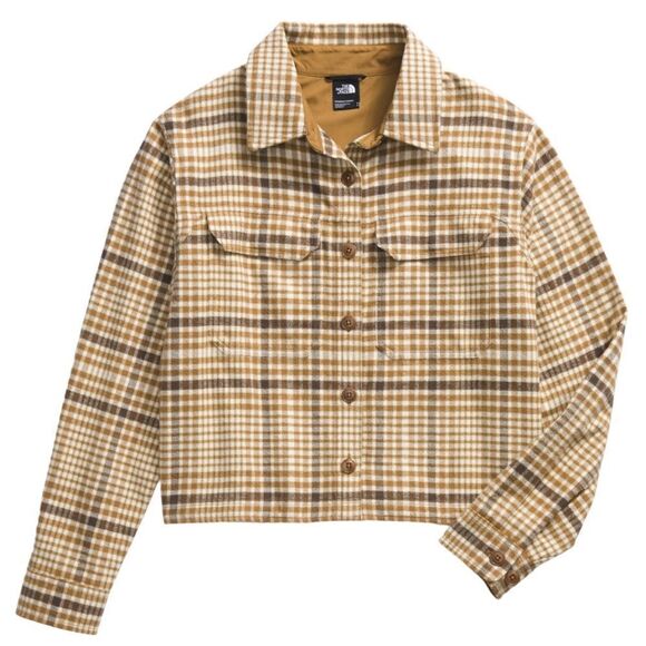 The North Face Utility jacket in brown Plaid small - Picture 2 of 11